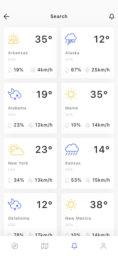 Weather App UI Kit - Screenshot 4