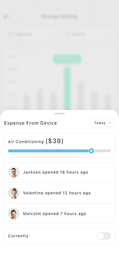 Smart Home Mobile App UI Kit - Screenshot 2