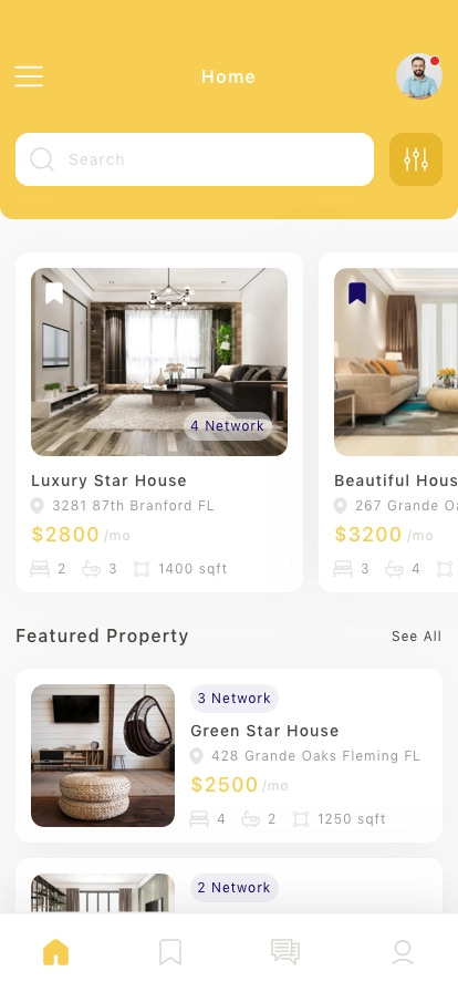 Real Estate & Property Mobile App UI Kit - Screenshot 1