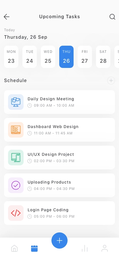 Task Management Mobile App UI Kit - Screenshot 1