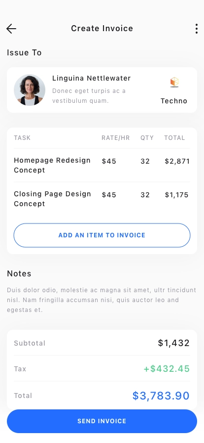 Financial Mobile App UI Kit - Screenshot 5