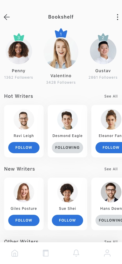 Digital Library Mobile App UI Kit - Screenshot 4