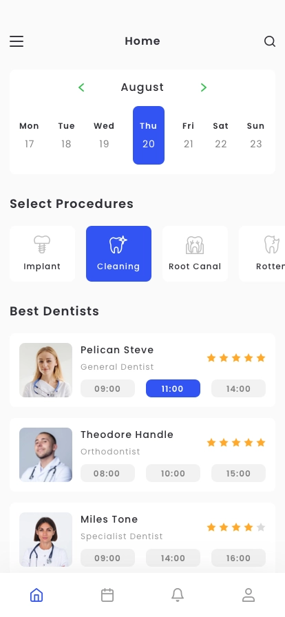 Garden Swings Mobile App UI Kit - Screenshot 1