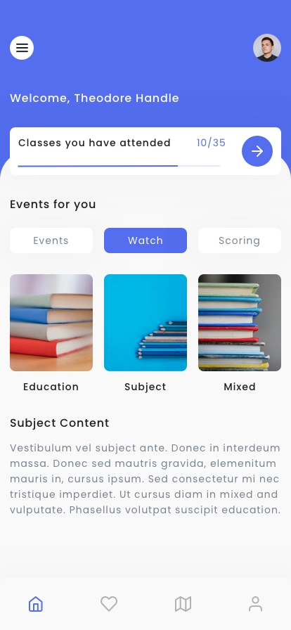 Language Learning App UI Kit - Screenshot 2