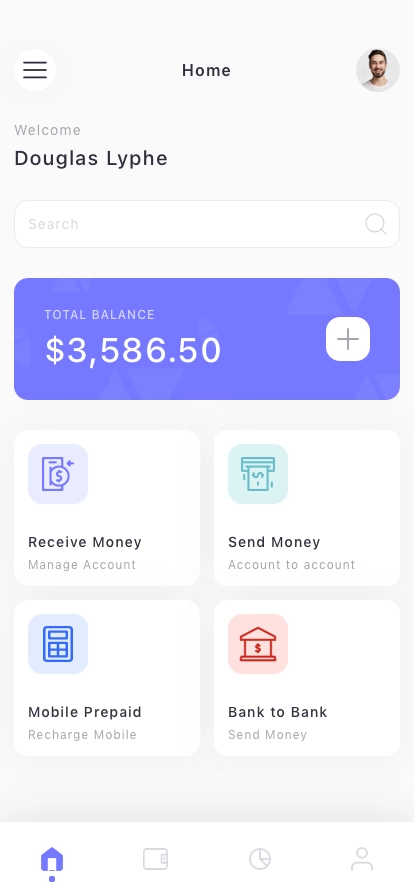 SwiftPay Mobile App UI Kit - Screenshot 1