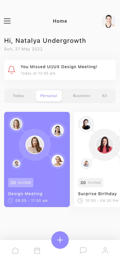 Meeting Mobile App UI Kit - Screenshot 1