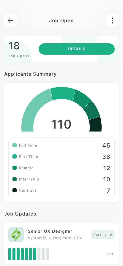 Job Finder Mobile App UI Kit - Screenshot 5