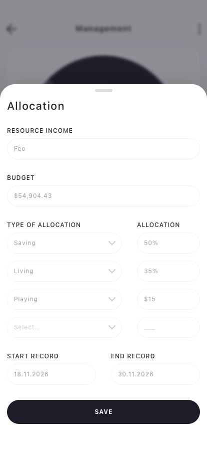 Finance Assistant Mobile App UI Kit - Screenshot 5