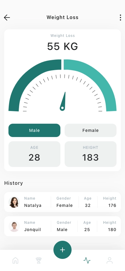 Exercise & Training Mobile App UI Kit - Screenshot 3