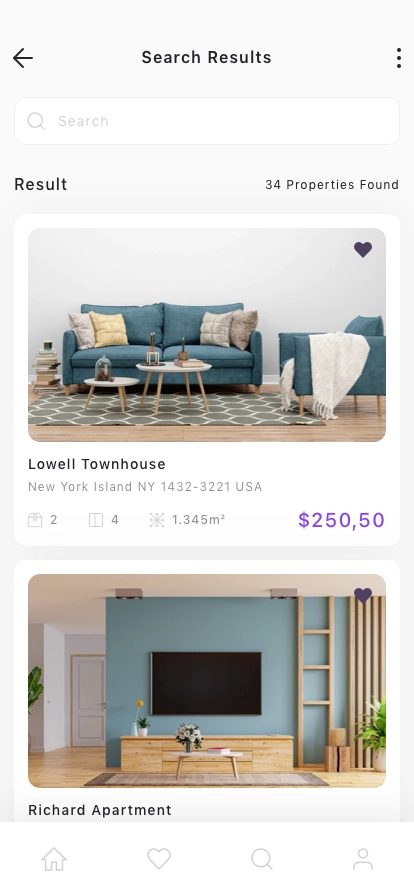 Real Estate Mobile App UI Kit - Screenshot 4
