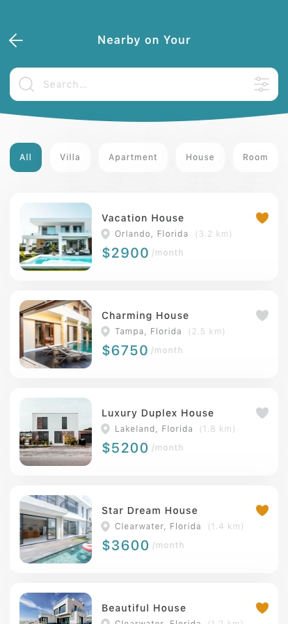 Real Estate Mobile App UI Kit - Screenshot 3