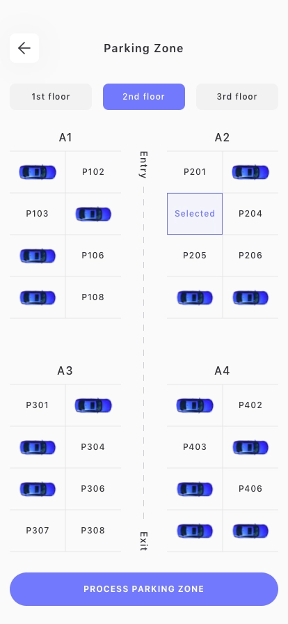 Park Locator Mobile App UI Kit - Screenshot 2