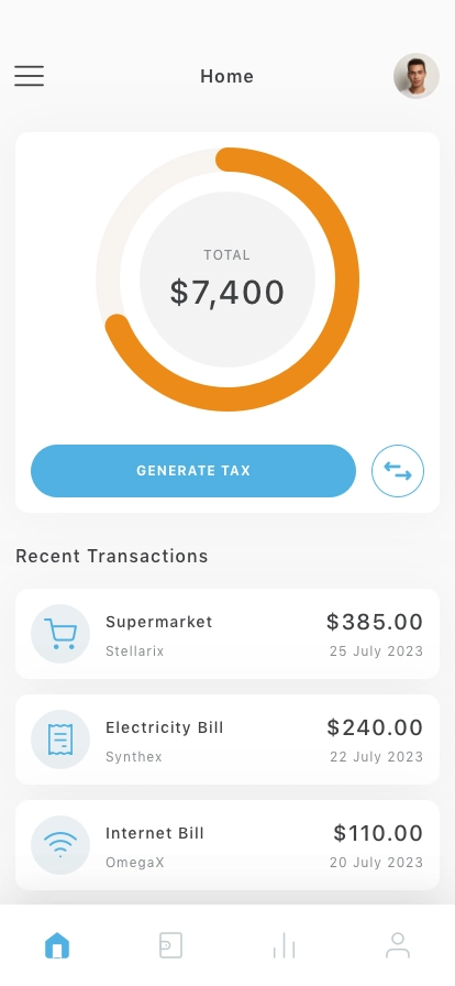Digital Wallet Mobile App UI Kit - Screenshot 1
