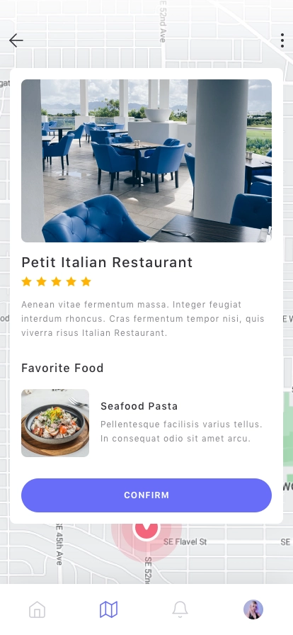 Travel Maps Concept App UI Kit - Screenshot 4