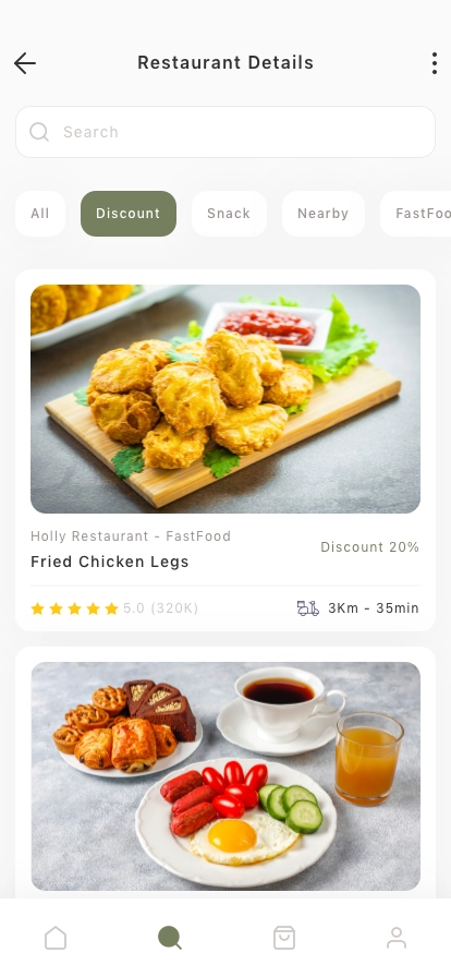 Food Delivery Mobile App UI Kit - Screenshot 3