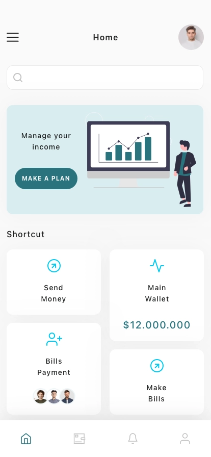 Personal Fintech App UI Kit - Screenshot 2