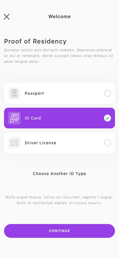 Stock Market Mobile App UI Kit - Screenshot 1