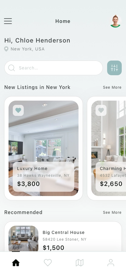 Real Estate Mobile App UI Kit - Screenshot 1
