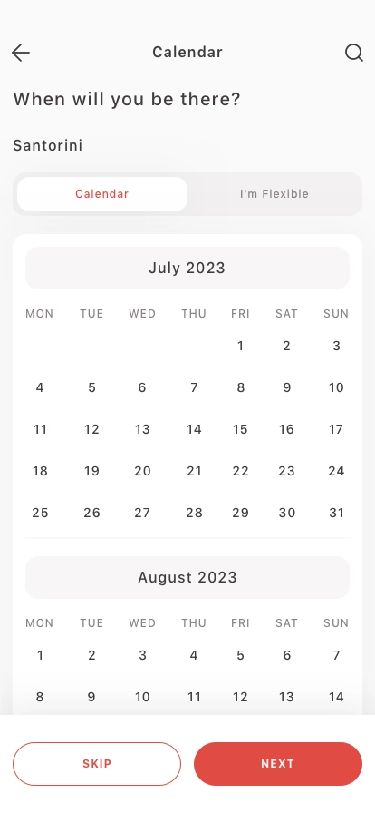 Travel Booking Mobile App UI Kit - Screenshot 5