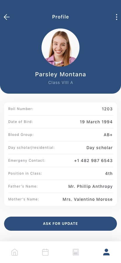 School & Student Mobile App UI Kit - Screenshot 4