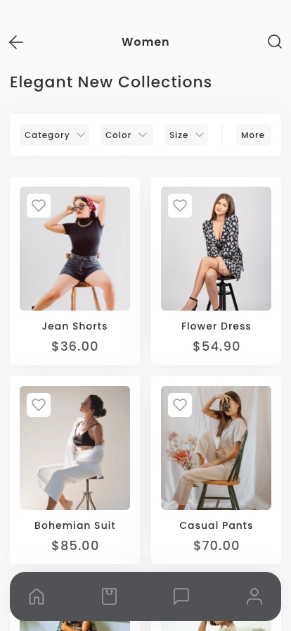 Fashion Store Mobile App UI Kit - Screenshot 2