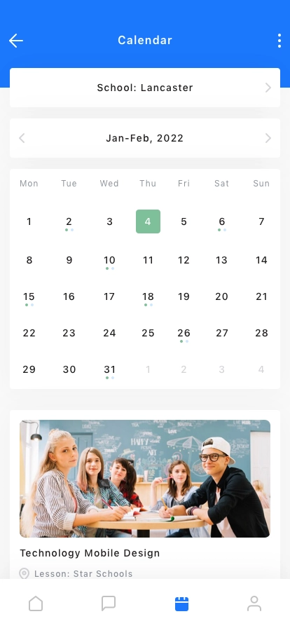 AI Learning Dashboard Mobile App UI Kit - Screenshot 4
