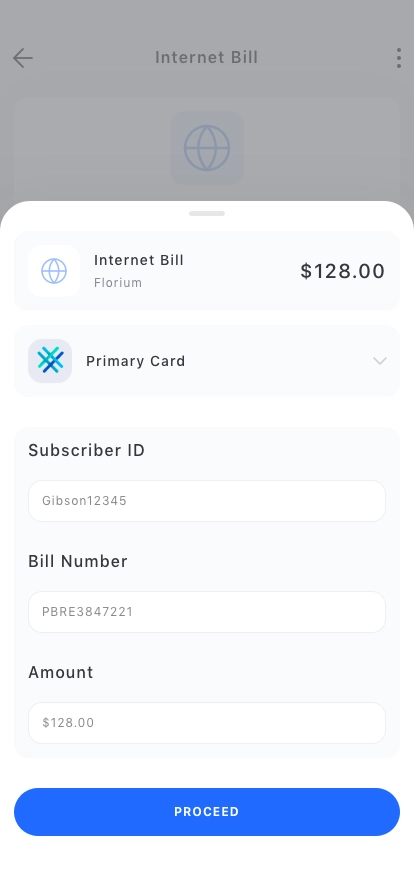 Pay Bill Mobile App UI Kit - Screenshot 4