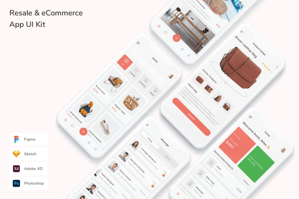 Resale & eCommerce App UI Kit