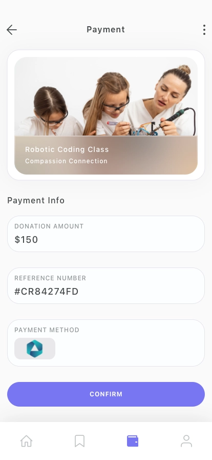 Donation Platform Mobile App UI Kit - Screenshot 4