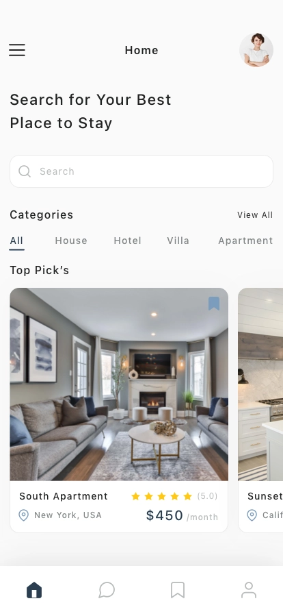 Real Estate Mobile App UI Kit - Screenshot 1