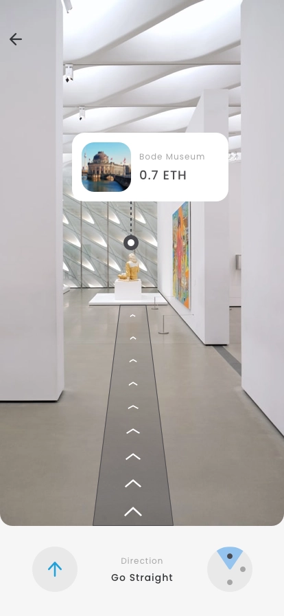 Metaverse Museum Project Mobile App UI Kit - Screenshot 5