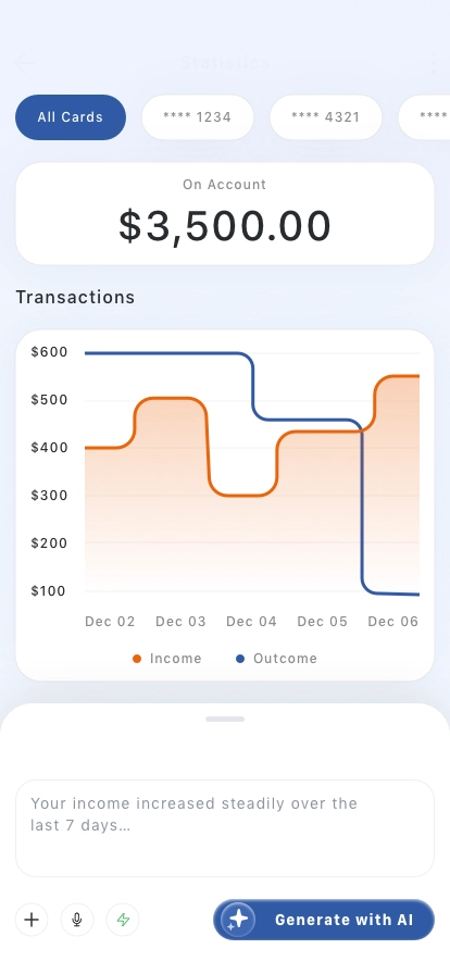 Wallet & Finance Mobile App UI Kit - Screenshot 4