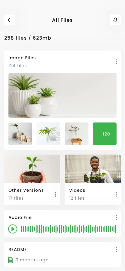 Git Version Control System & Repo Mobile App UI Kit - Screenshot 2