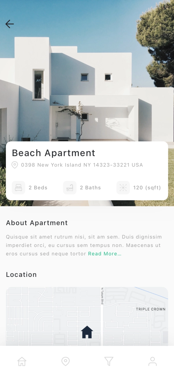 Real Estate Mobile App UI Kit - Screenshot 2