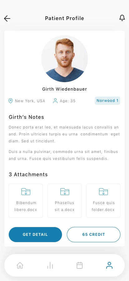 Mobile Dashboard App UI Kit - Screenshot 4