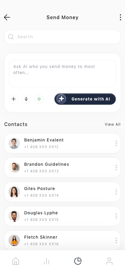 AI Banking Mobile App UI Kit - Screenshot 3