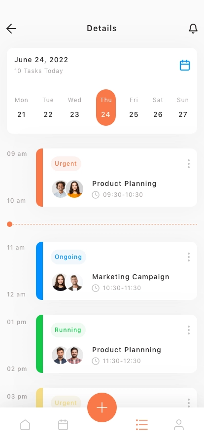Task Management Mobile App UI Kit - Screenshot 4