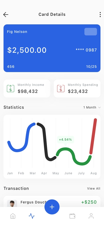 Finance & Banking Mobile App UI Kit - Screenshot 5