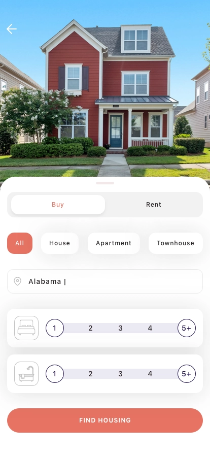 Real Estate Mobile App UI Kit - Screenshot 1