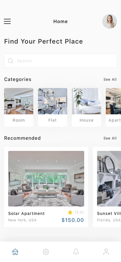 Real Estate Mobile App UI Kit - Screenshot 1