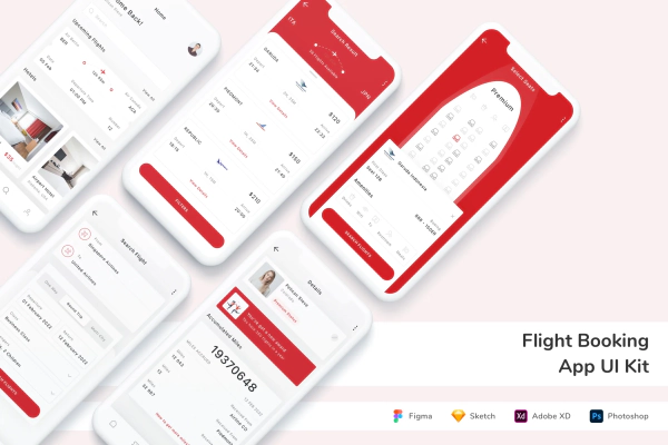 Flight Booking App UI Kit