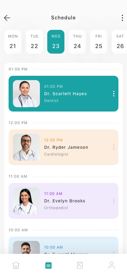 Medical Mobile App UI Kit - Screenshot 2