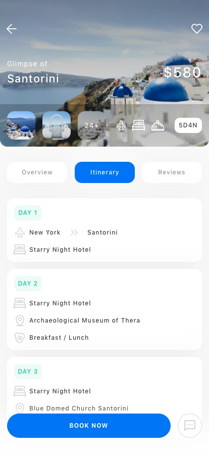 Tour & Travel Mobile App UI Kit - Screenshot 2
