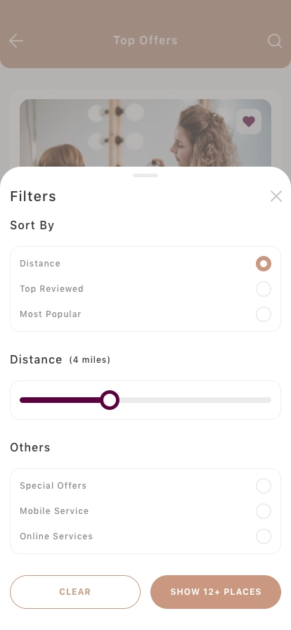 Salon Appointment Mobile App UI Kit - Screenshot 3