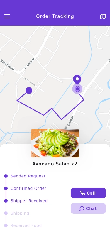 Map App UI Kit - Screenshot 1