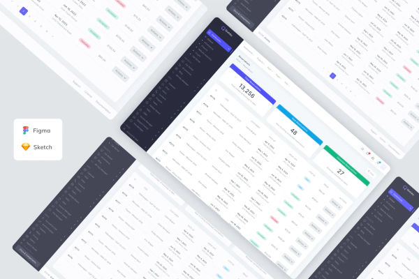 Reservation Admin Dashboard Template UI Kit