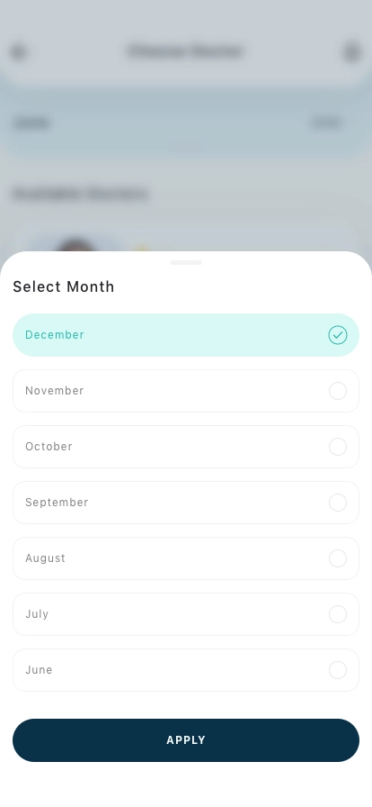 Medical Services Mobile App UI Kit - Screenshot 2