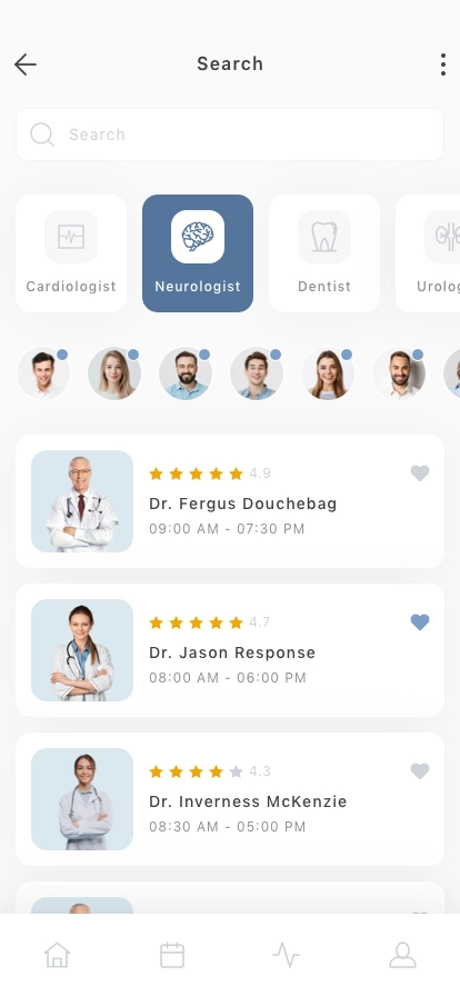 Medical & Clinic Mobile App UI Kit - Screenshot 3