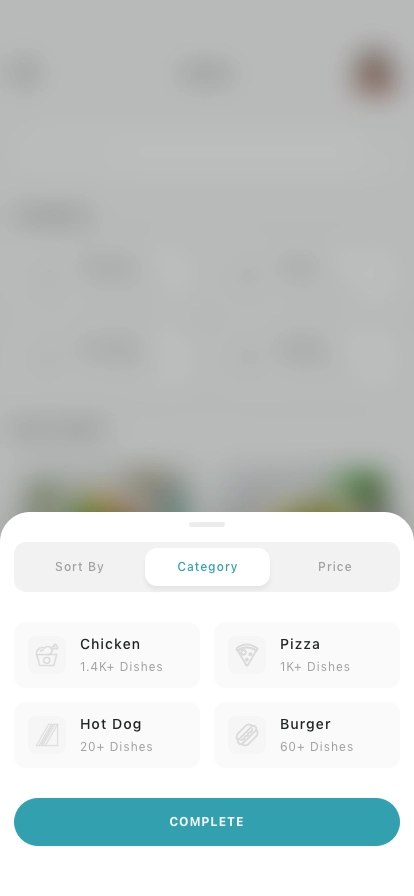 Food Ordering Mobile App UI Kit - Screenshot 3