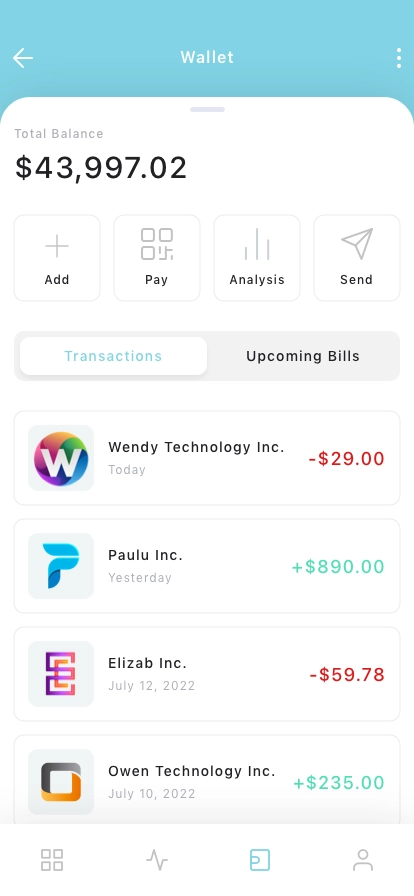 Expense & Income Manager Mobile App UI Kit - Screenshot 5